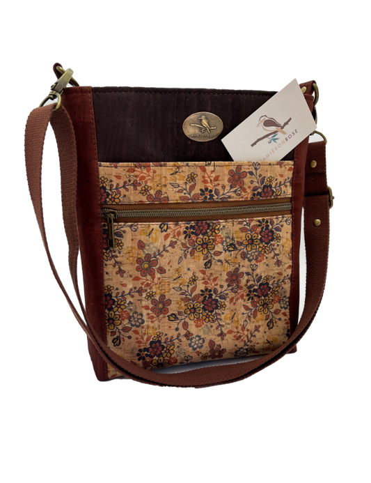 Prospector Hipster - Rust, Dark Brown and Autumn Floral Cork