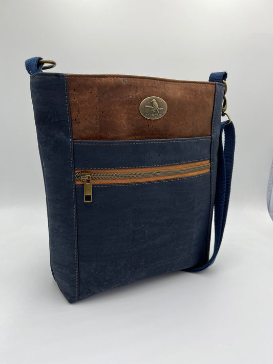 Prospector Hipster - Navy and Brown Cork